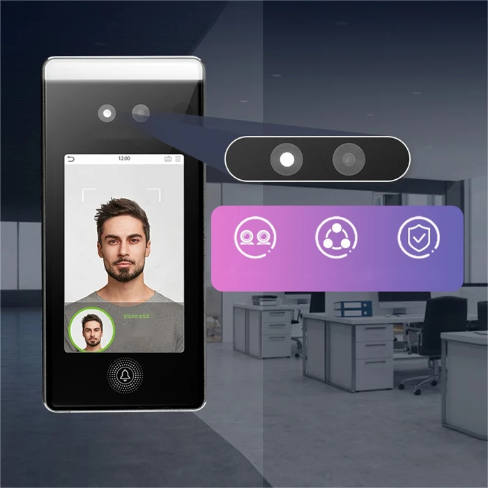 access control with facial recognition