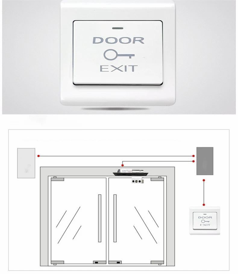 exit switch for access control exit switch for access control